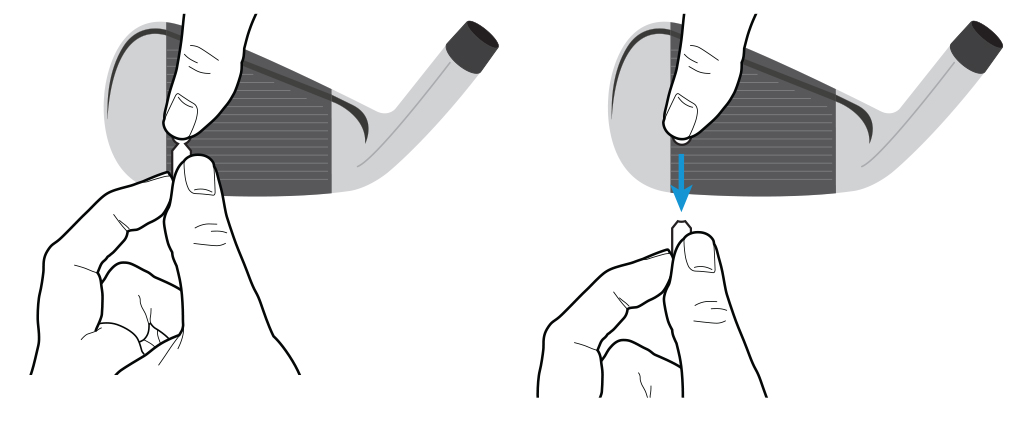applying club markers 4