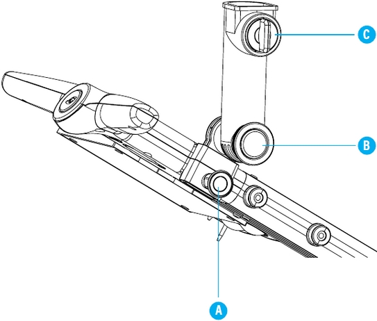 Installing the umbrella holder