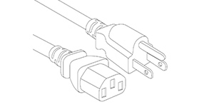X1 Power Supply Input chord