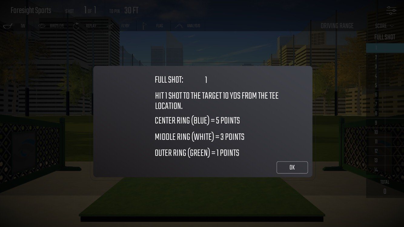 Skills Challenge Score Screen